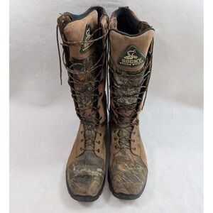 Rocky ProLight 1570 Snake Boot RWP Waterproof Mens 13 16" Camo Hunting Leather